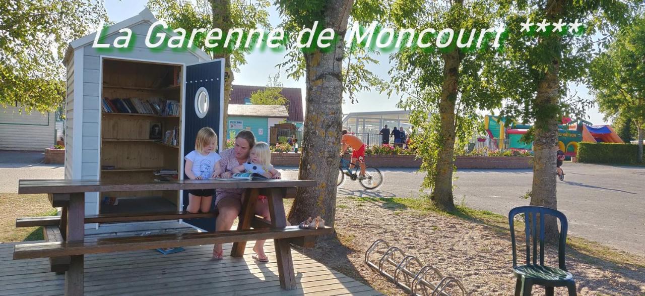 Camping La Garenne De Moncourt Rue  Luaran gambar