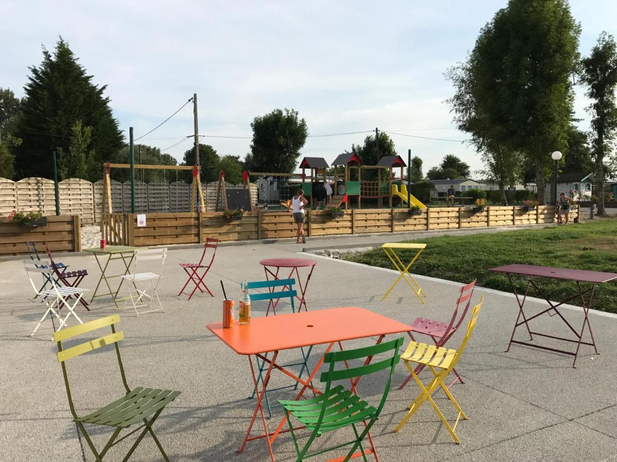Camping La Garenne De Moncourt Rue  Luaran gambar